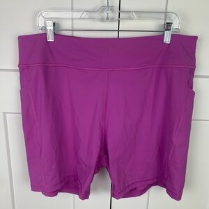 Duluth Trading Co Women's Magenta swim Bike Shorts